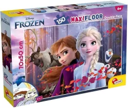 Puzzle dwustronne Maxi 150 Kraina Lodu