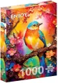 Puzzle 1000 Kolorowy ptaszek - tantis.pl