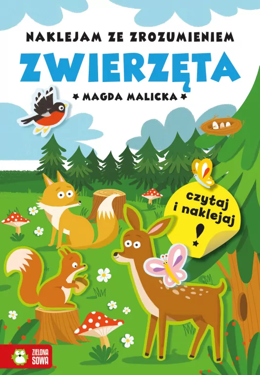 Zwierzęta. Naklejam ze zrozumieniem - tantis.pl
