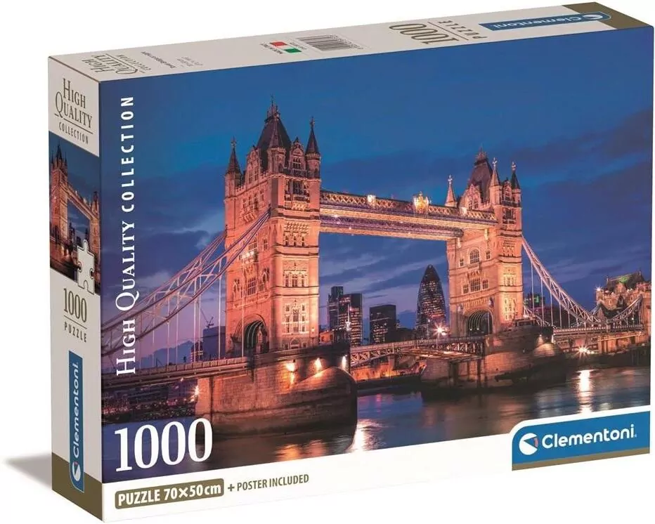 Puzzle 1000. Tower Bridge at night - tantis.pl