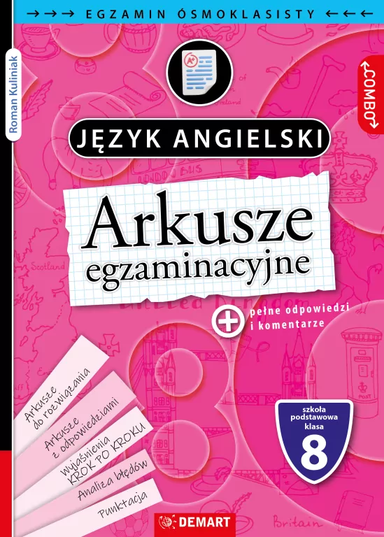 Arkusze egzaminacyjne J. angielski dla 8-klasisty - tantis.pl