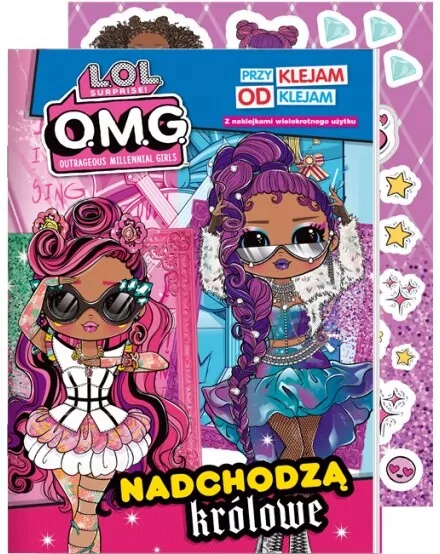 L.O.L. Surprise! Nadchodzą królowe. Przyklejam Odklejam, Część 4 - tantis.pl