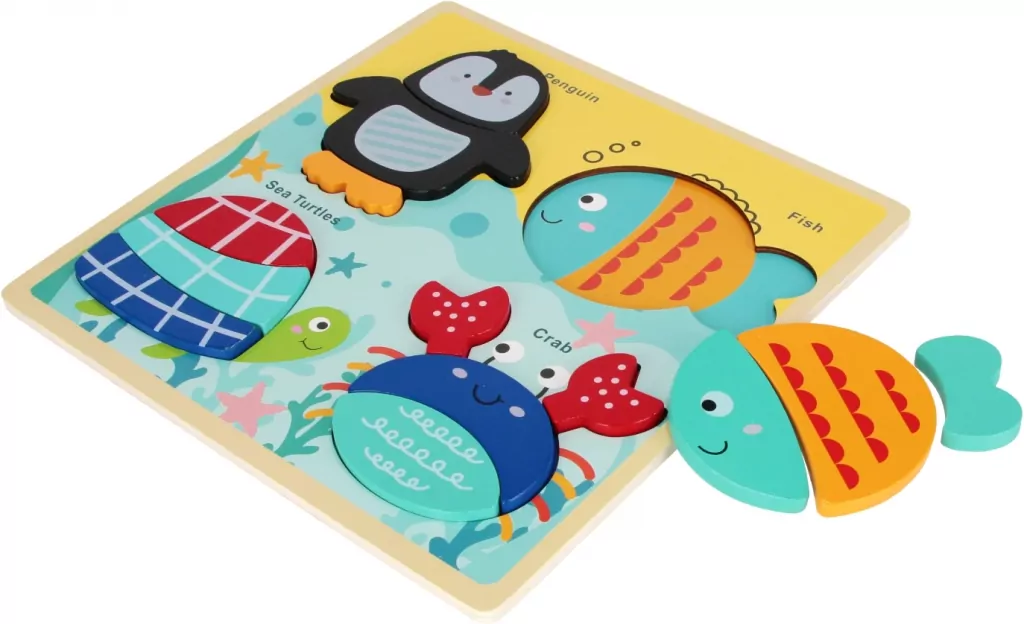 Układanka edukacyjna OCEAN BAM BAM 30X30X2 - tantis.pl