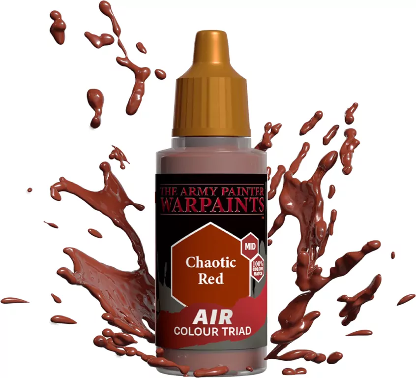 The Army Painter: Warpaints Air - Chaotic Red - tantis.pl