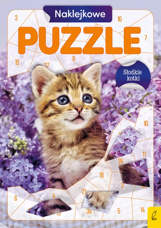 Słodkie kotki. Naklejkowe puzzle - tantis.pl