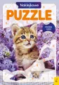 Słodkie kotki. Naklejkowe puzzle - tantis.pl
