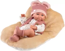 Lalka winylowa bobas Nica z poduszką 40cm