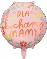 Balon foliowy. Dla kochanej mamy 45cm - tantis.pl