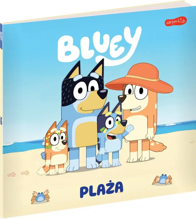 Plaża. Moja czytanka. Bluey - tantis.pl