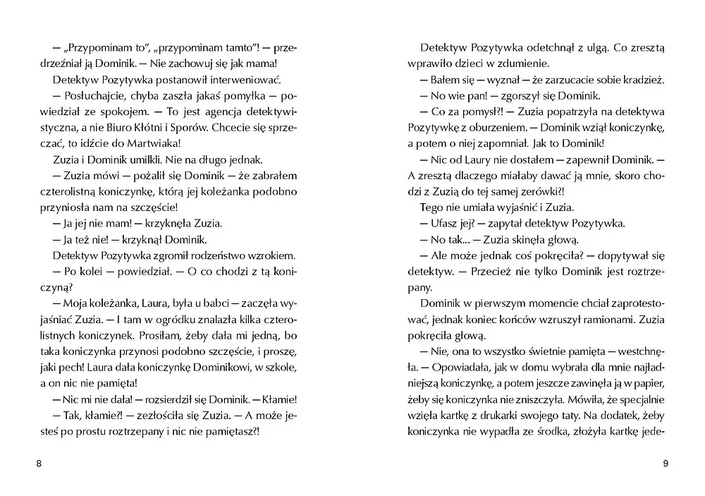 Pamiątki detektywa Pozytywki - tantis.pl