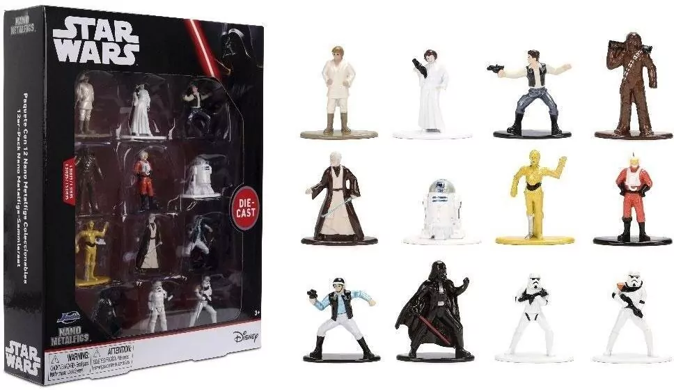 Jada Star Wars Figurki 12-pak 4cm W1 - tantis.pl