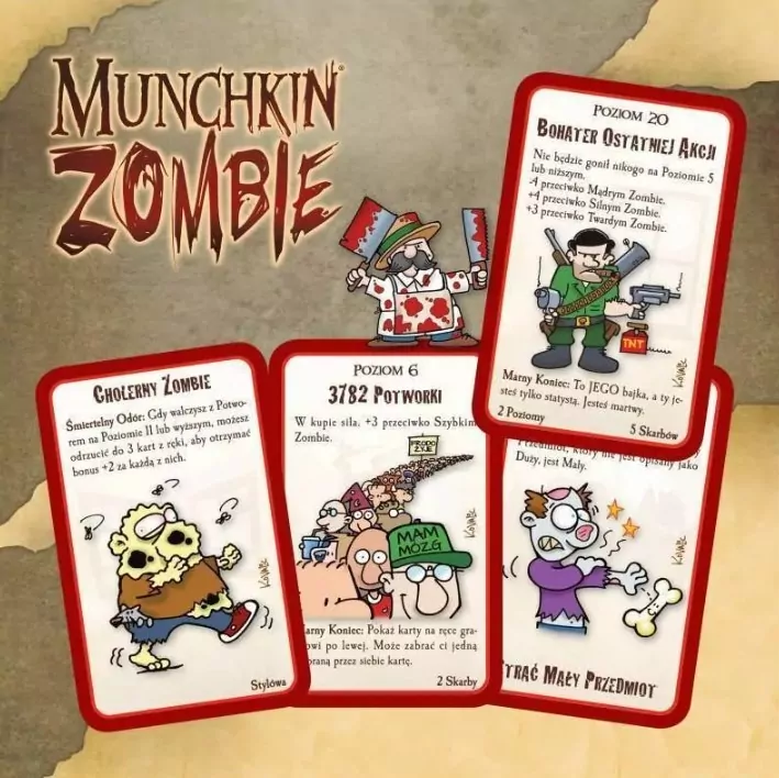 Munchkin. Zombie - tantis.pl