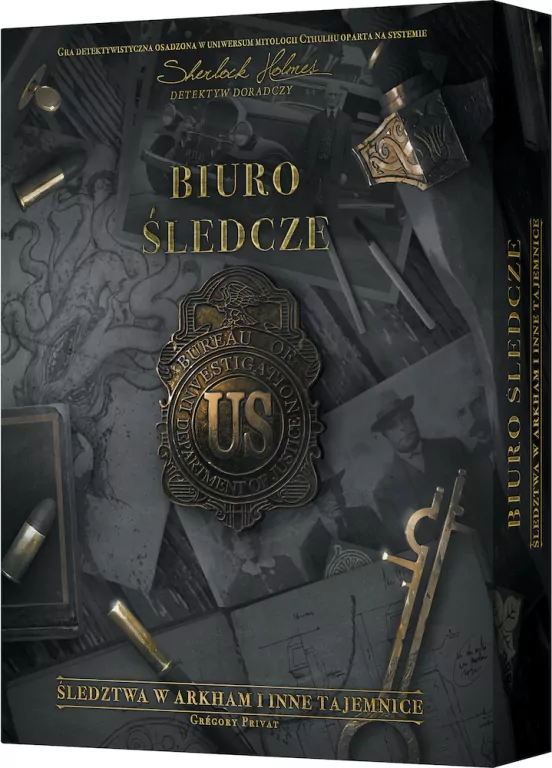 Śledztwa w Arkham i inne tajemnice. Biuro Śledcze. Gra detektywistyczna - tantis.pl