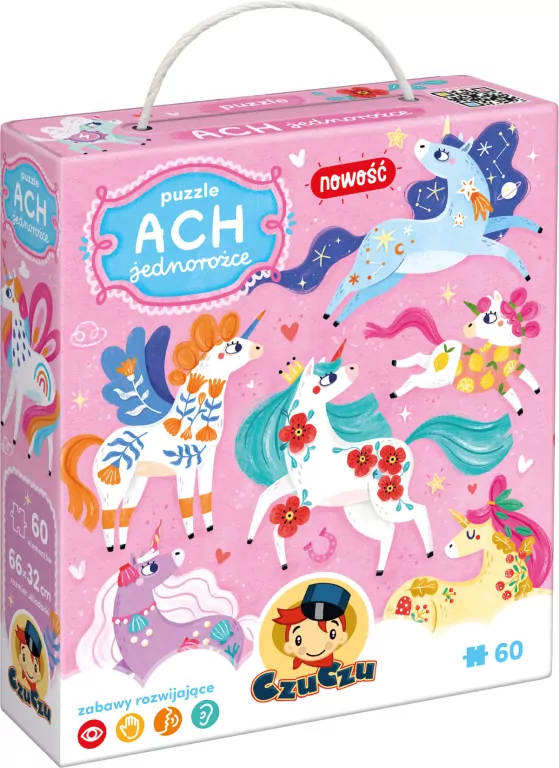 CzuCzu. Puzzle. Ach Jednorożce - tantis.pl