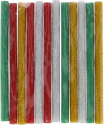 Klej do pistoletu  brokatowy 7mm/10cm 12 sztuk