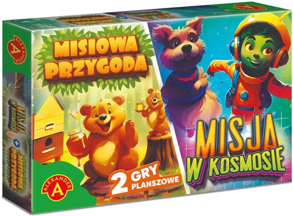 2w1. Misiowa Przygoda. Misja W Kosmosie - tantis.pl