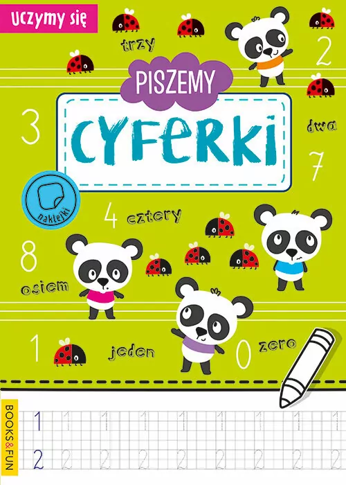 Piszemy cyferki. Uczymy się - tantis.pl