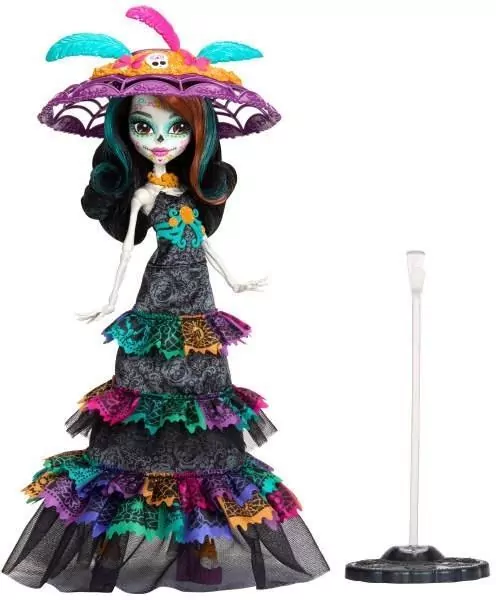 Monster High Skelita Calaveras Dia de Muertos - tantis.pl
