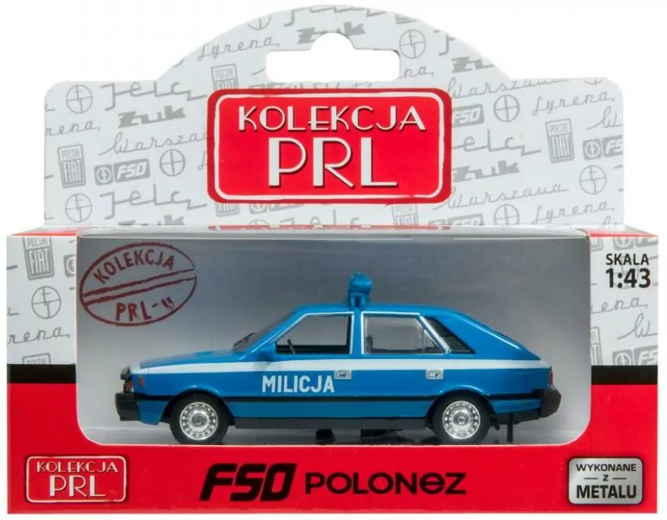 Kolekcja PRL-u. Polonez Milicja - tantis.pl