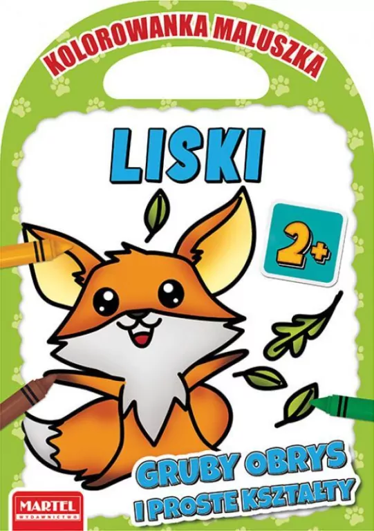 Kolorowanka maluszka. Liski - tantis.pl
