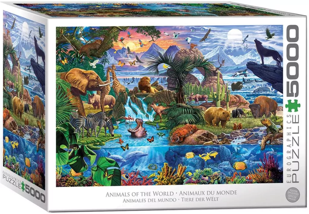 Puzzle 5000 Earth Wildlife 8520-5881 - tantis.pl