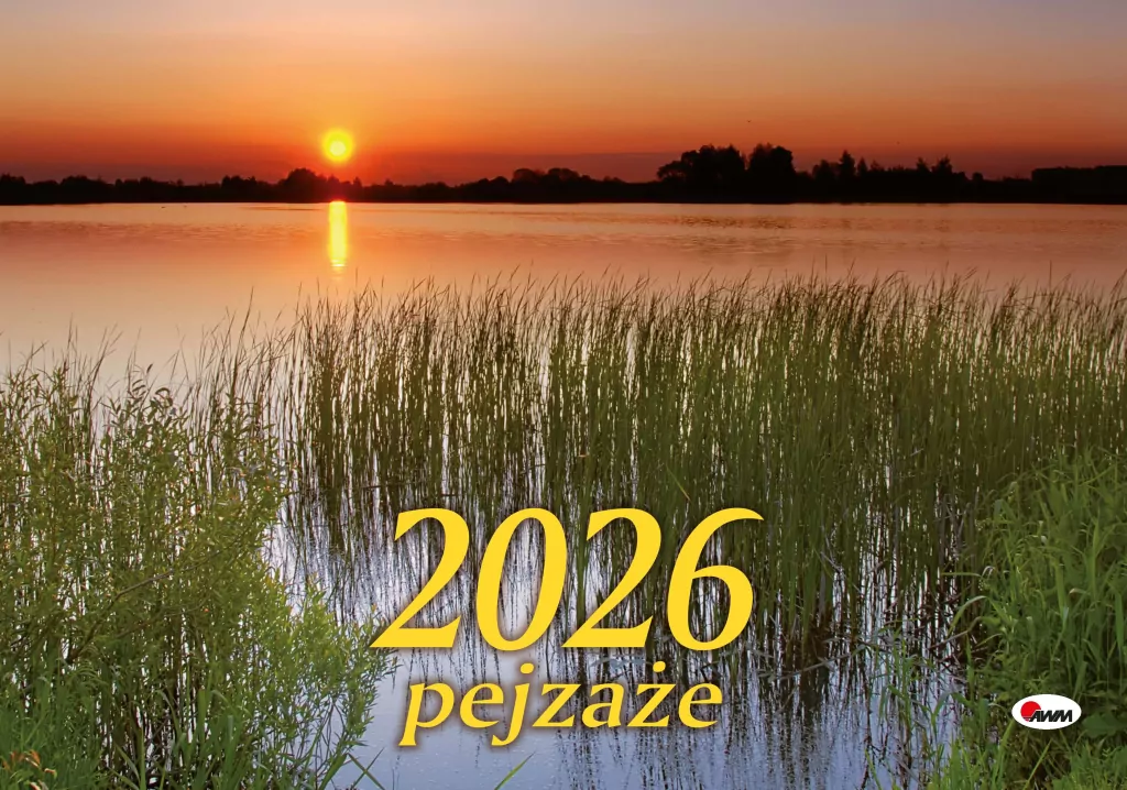 Kalendarz 2026 Pejzaże KA3 - tantis.pl