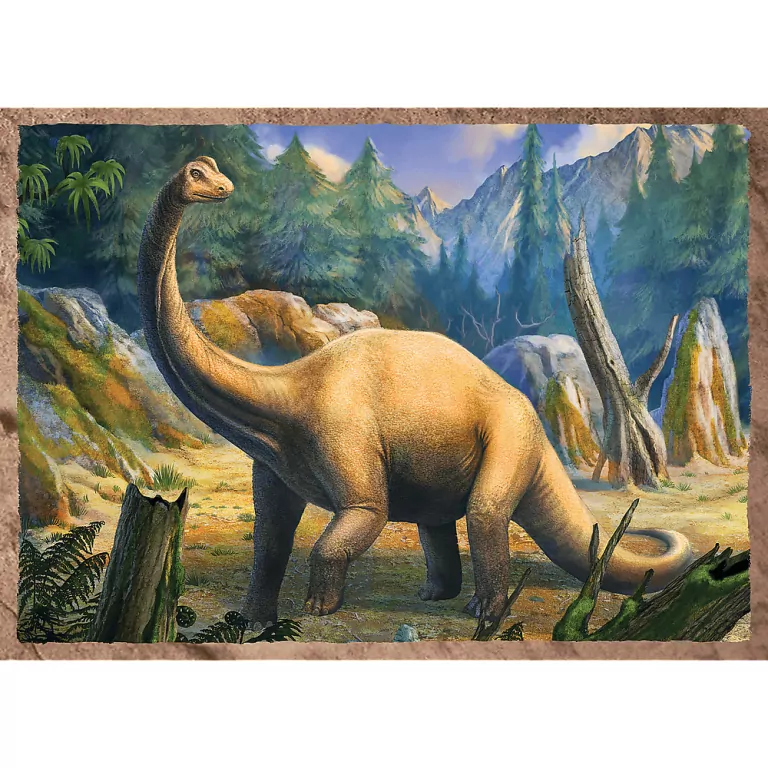 Puzzle 4w1. Ciekawe dinozaury. 34383 - tantis.pl