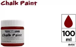 Farba kredowa 100ml czerwony szkarłatny