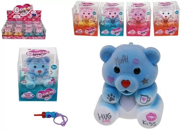 Miś nagrywający i powtarzający dźwięki. 8 cm Mix - tantis.pl