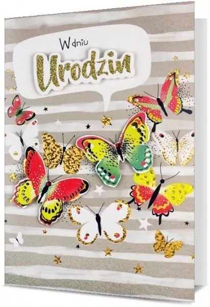 Karnet okolicznościowy B6. Urodziny. Pan Dragon - tantis.pl