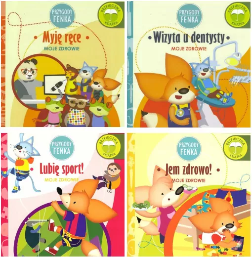Pakiet: Seria Moje Zdrowie. Przygody Fenka - tantis.pl