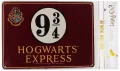 Harry Potter Tabliczka metalowa Peron 9 i 3/4 - tantis.pl