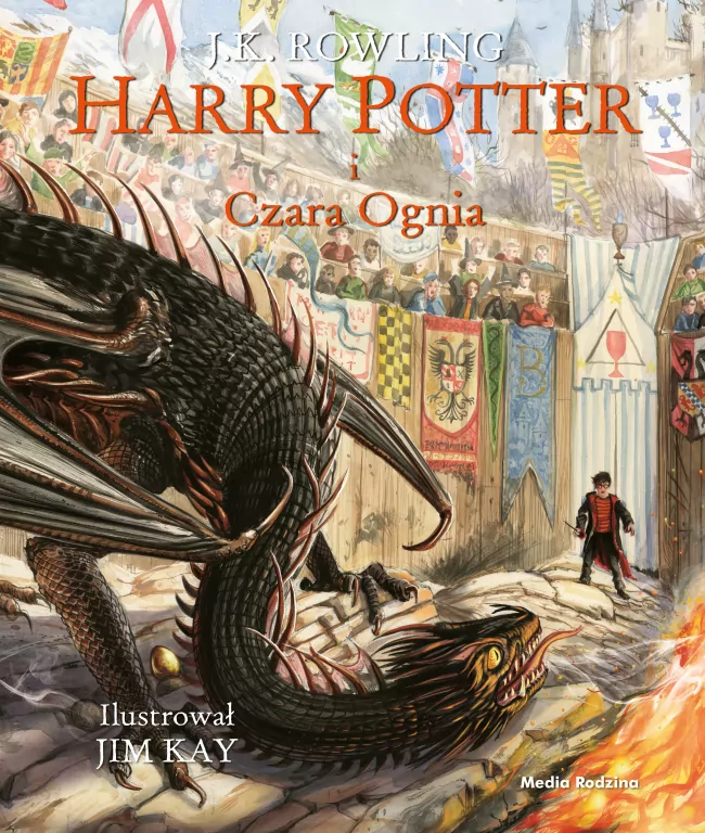 Harry Potter i Czara Ognia wydanie ilustrowane - tantis.pl
