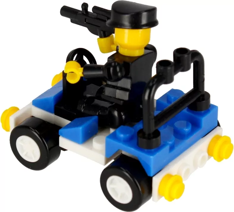 Klocki konstrukcyjne Policja ALLEBOX - tantis.pl