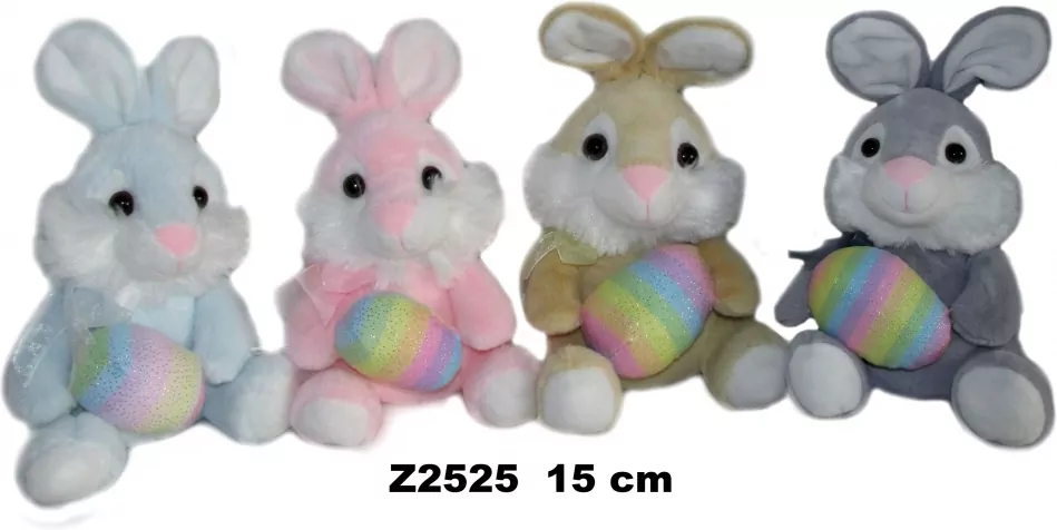 Królik zajączek 15cm MIX - tantis.pl