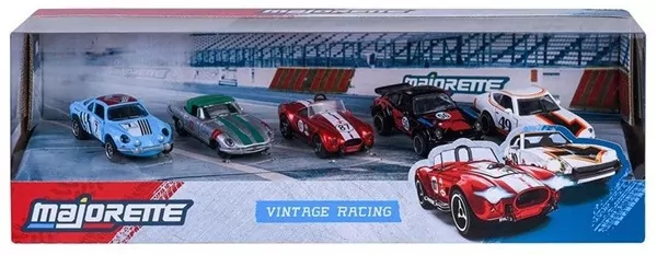 Majorette Vintage Racing 5-pak - tantis.pl