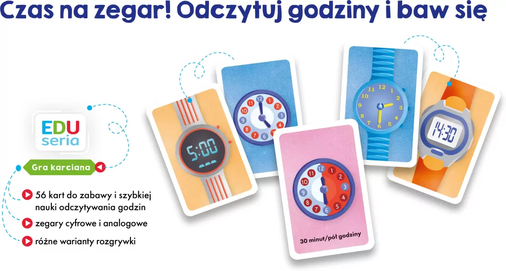 EDUseria. Zegar. Gra karciana. Kapitan Nauka - tantis.pl