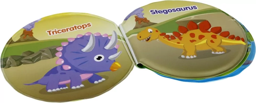 Książeczka do kąpieli. Świat dinozaurów - tantis.pl