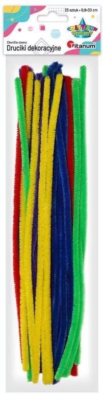 Druciki kreatywne 0,8x30cm mix - tantis.pl