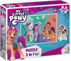 Puzzle 60 My Little Pony with charater figure