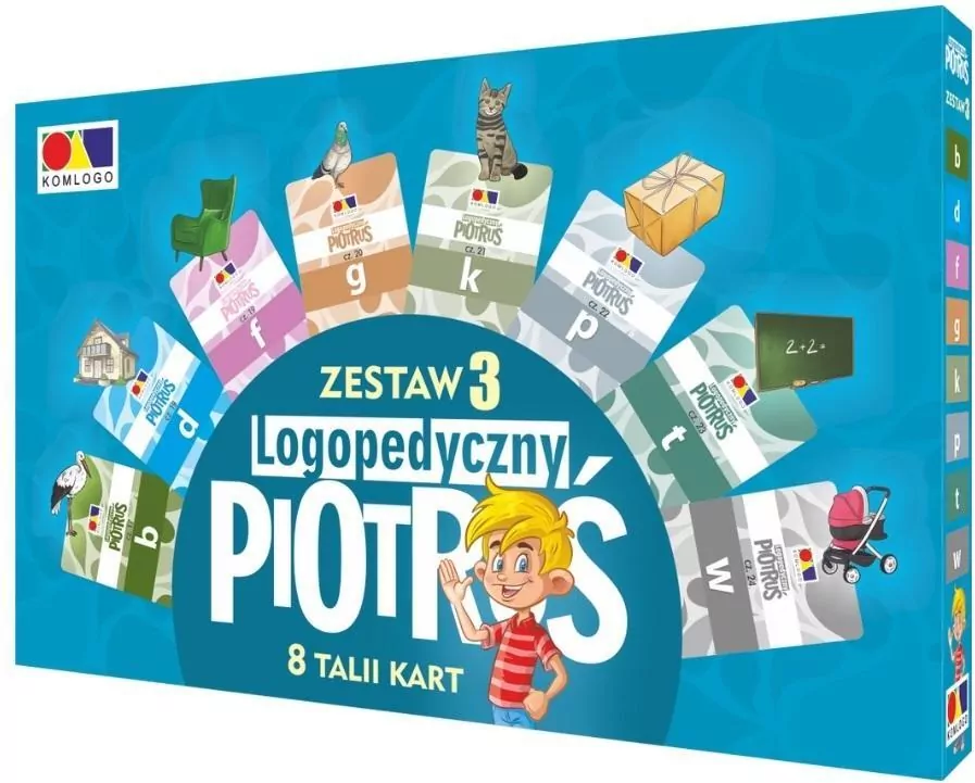 Logopedyczny Piotruś. Zestaw 3 - tantis.pl