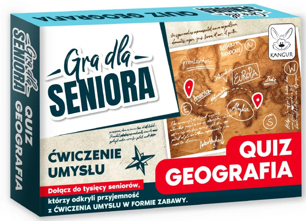 Gra dla Seniora. Quiz Geografia - tantis.pl