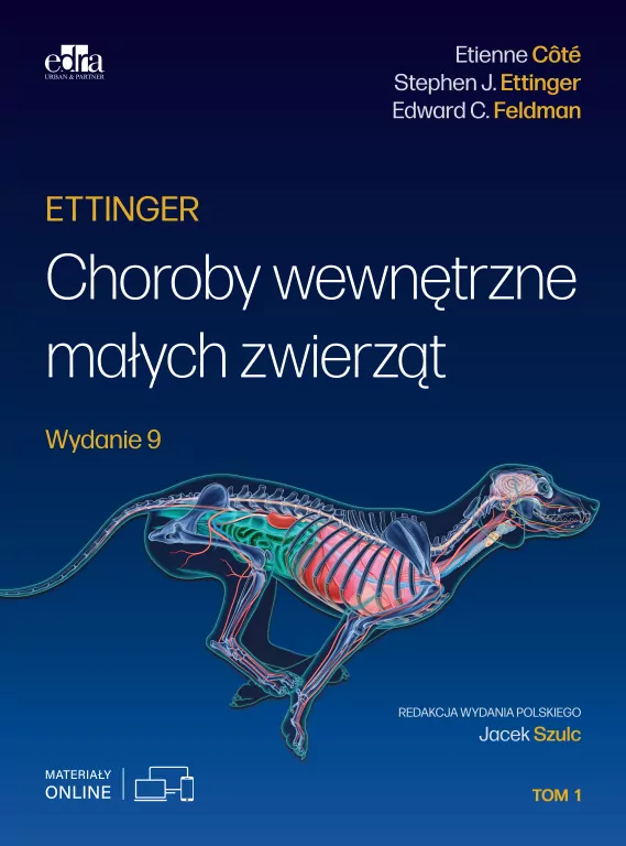 Ettinger. Choroby wewnętrzne małych zwierząt T.1 - tantis.pl