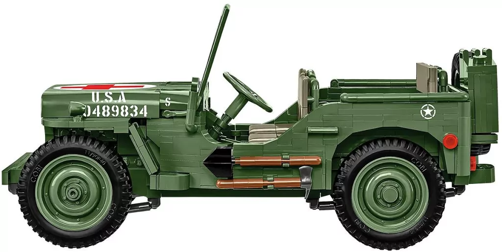 Cobi. Historical Collection Medical Willys MB - tantis.pl