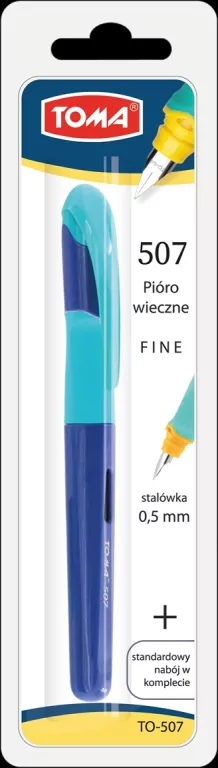 Pióro wieczne Fine - 507 0,5mm mix TOMA - tantis.pl