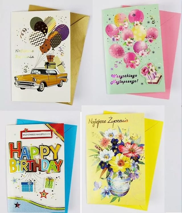 Karnet okolicznościowy Lux. Mix - tantis.pl