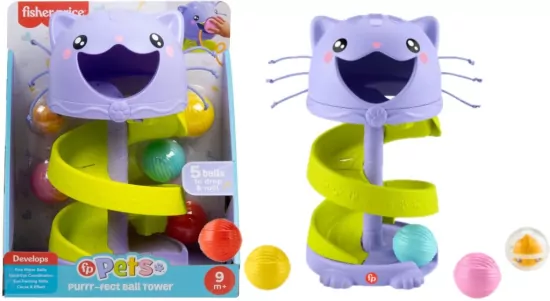 Fisher Price. Pets Kocia wieża