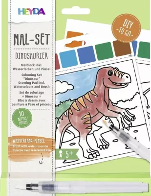 Malowanka wodna - Dinozaury