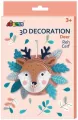 Dekoracje 3D - jeleń - tantis.pl