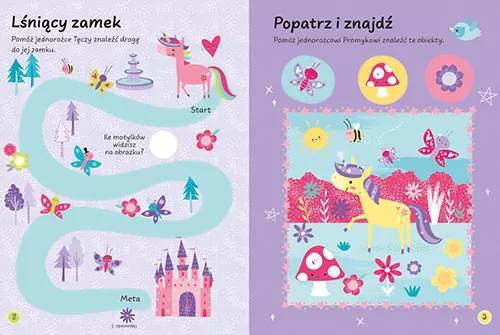 Magiczna kraina. Księga błyskotliwych zabaw - tantis.pl